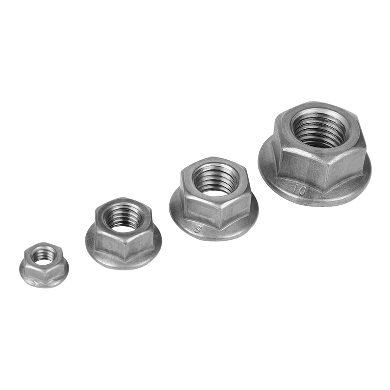 M5-M20 ISO Hexagon Flange Nuts na May Anti-skid Teeth