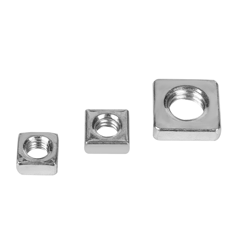 M5-M10 DIN Manipis na Carbon Steel/stainless steel Square Nut